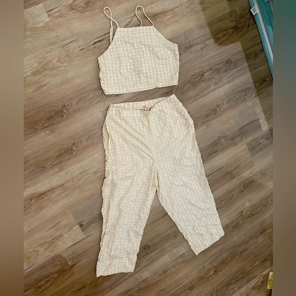 Free People 2 piece summer set
